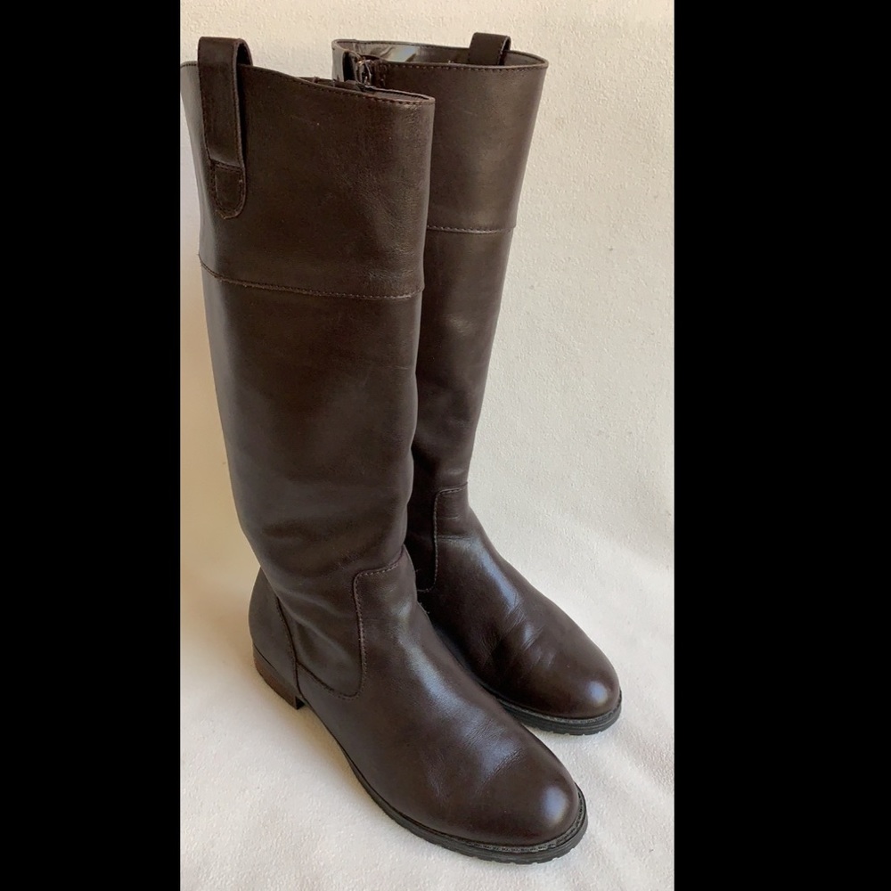 Ralph Lauren leather boots size 8